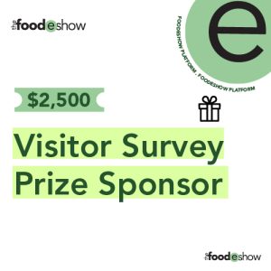 visitor survey prize sponsor
