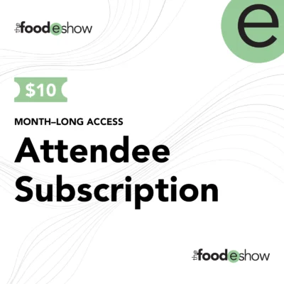 Attendee monthly subscription